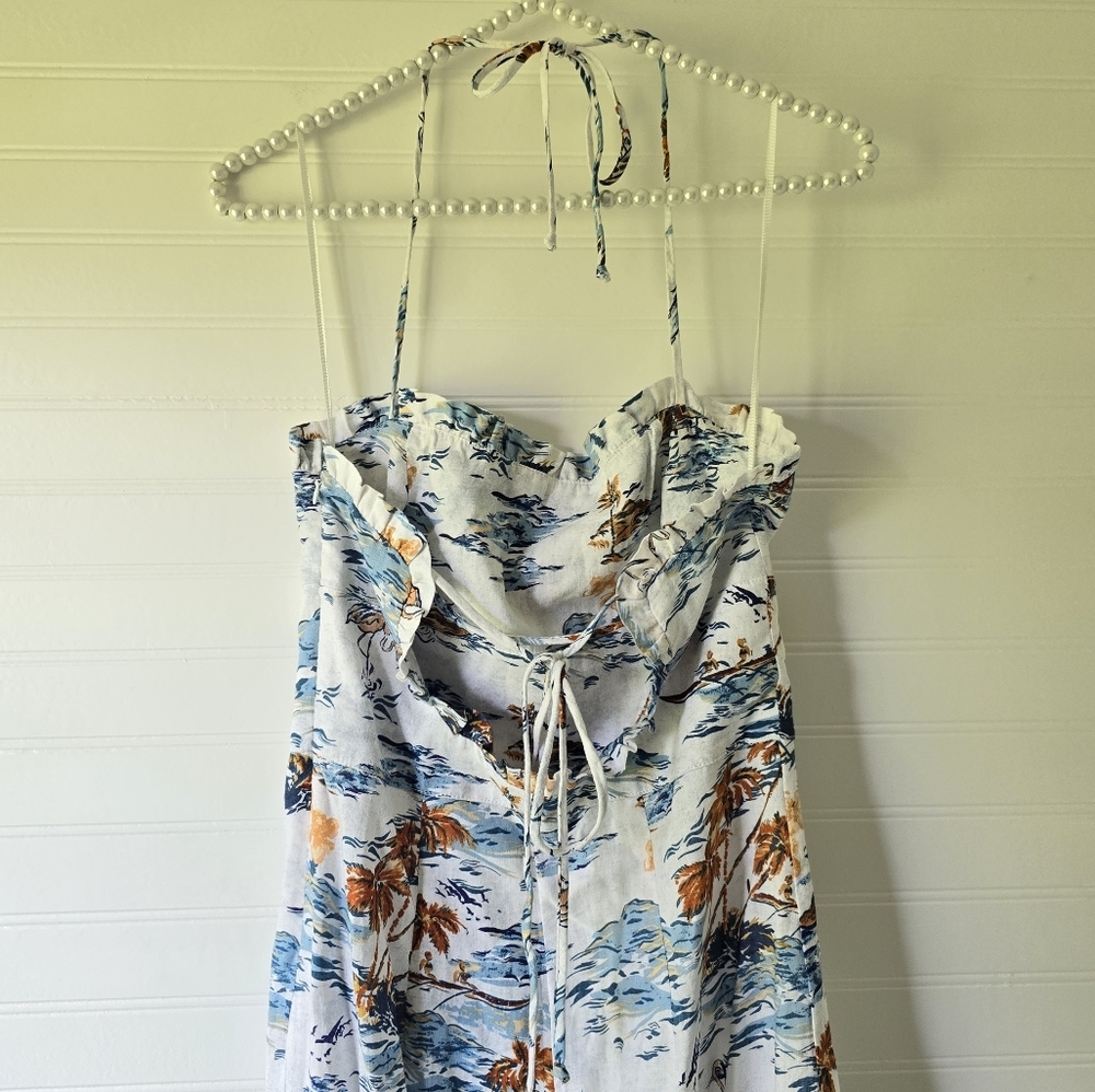 Free People Revolve Beach Party Midi Sun Dress 2 Sundress - Picture 7 of 11
